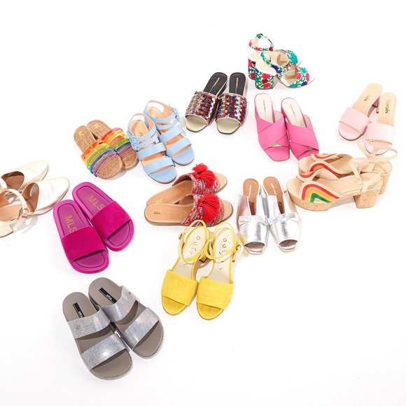 Intentionally Blank Leather Sandal - Picture 2 of 8